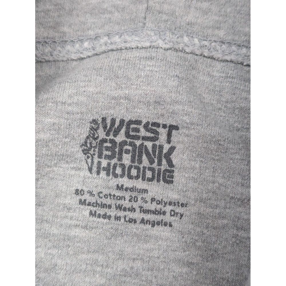 West‎ Bank Hoodie Palestine Size Medium Women's Gray Sweatshirt - Picture 3 of 9